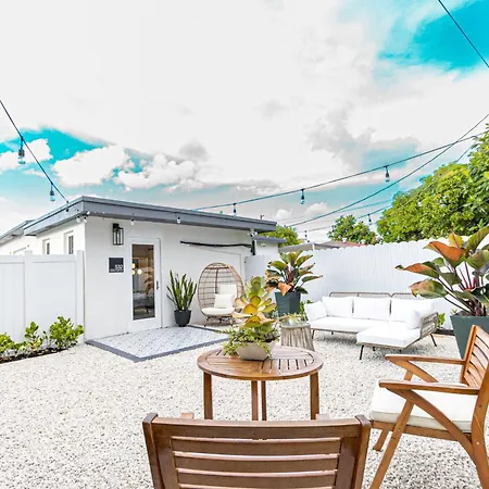 Casa Fortim Studio + Private + Large Patio Miami Esterno foto